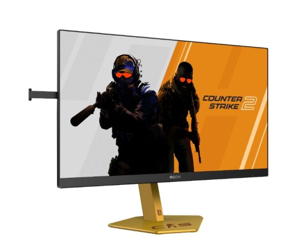 Монитор AOC CS24A, 24.1" TN eSports WLED, 1920x1080@610Hz (OC, Native 600Hz), 0.5ms GtG, 0.3ms MPRT, 500cd m/2, 1000:1, DCR 80M:1, Adaptive Sync, FlickerFree, Low Blue Light, Tilt, Height Adjust, Pivot, Swivel, 2xHDMI, DP, USB hub