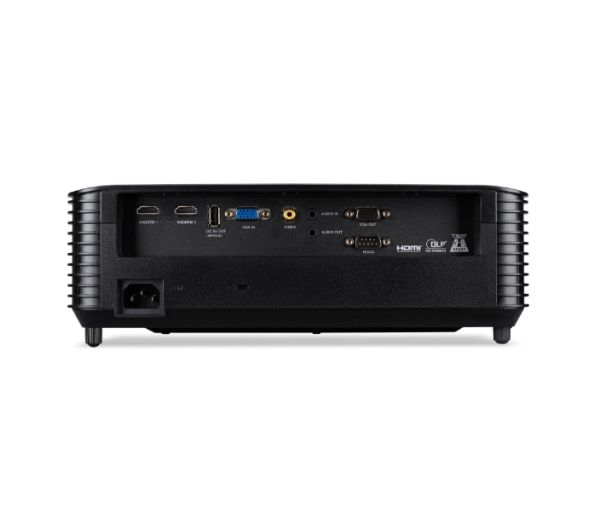 Мултимедиен проектор Acer Projector X1328AF, DLP, WXGA(1280x800), Auto Focus, 5000 ANSI Lumens, 20 000:1, 1.3x, 3D ready, VGA in/out, 2xHDMI, RCA, Audio in/out, USB type A (5V/1A), RS232, Lamp life up to 15000h, Auto Keystone, Speaker 1x3W, 2.8kg, Black
