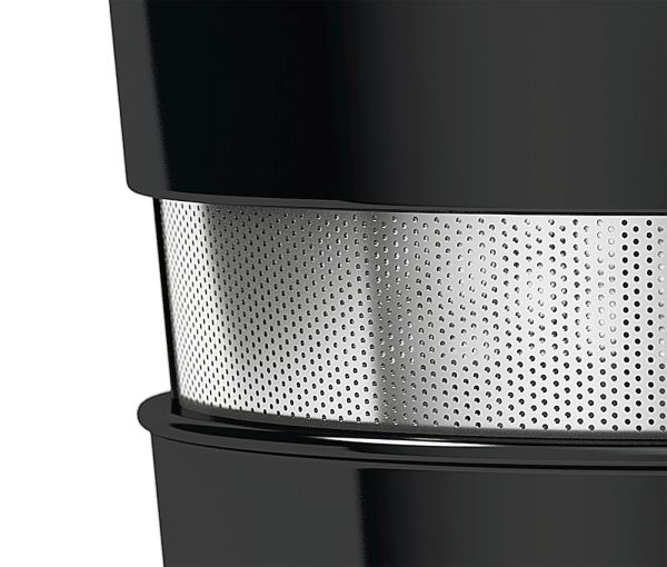 Сокоизстисквачка Bosch MESM500W, Slow juicer VitaExtract 150 W, 55 rpm, 1 speed + reverse function, tritan screw, MixControl lever, juice container 1 l, pulp container 1,3l, 2 filters (fine, coarse), white / black