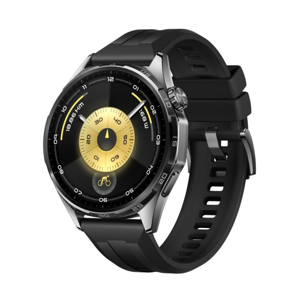 Часовник Huawei Watch GT6, Atum-B19F, Black Rubber+Huawei Scale 3, Dobby-B19