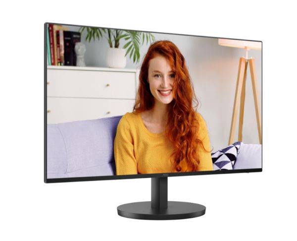 Монитор AOC 27B3CA2, 27" IPS WLED, 1920x1080@100Hz, 4ms GtG, 1ms MPRT, 250cd m/2, 1300:1, 20M:1, Adaptive Sync, FlickerFree, Low Blue Light, 2Wx2, Tilt, HDMI, USB hub