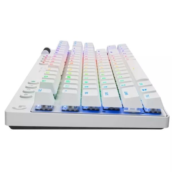 Клавиатура Logitech G PRO X TKL LIGHTSPEED Gaming Keyboard - WHITE - US INT'L - 2.4GHZ/BT - N/A - EMEA28-935 - TACTILE