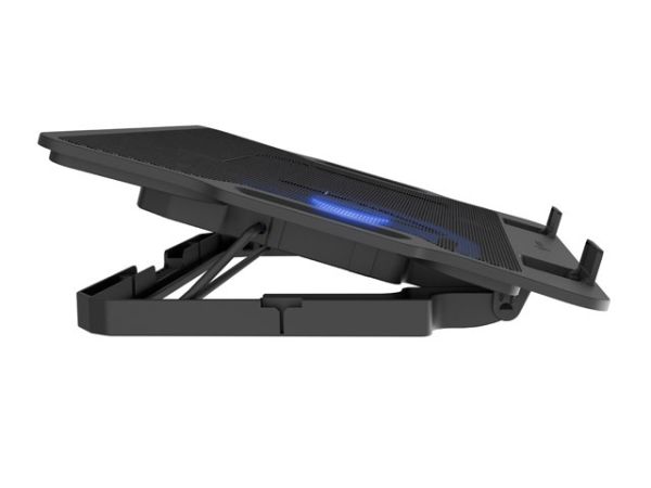 Стойка Natec Laptop Cooling pad Dipper 2 12,1-17,3'' Fan, LED Light, 2 USB