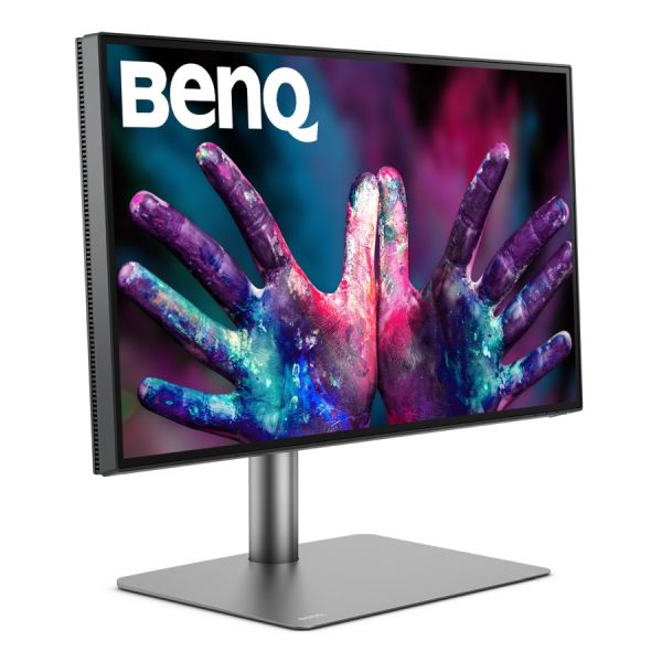 Монитор BenQ PD2725U 27" IPS LED 5ms 3840x2160 4K UHD, DesignVue Thunderbolt Mon, AQCOL., 100% sRGB, HDR400, B.I., LBL,KVM Sw, ICCsync, CAD/CAM, DualView, Contr.1200:1, 400 cd/m2, 2xHDMI, DP, Thb 3(PD65W, DP alt), USB3.1 Hub, Sp.2x2.5W, HAdj., Swivel, Til