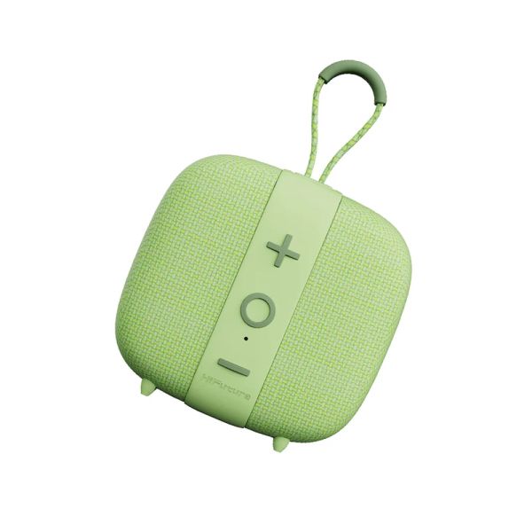Тонколони HiFuture LINO S Green, Bluetooth 5.4, IPX7 Waterproof, 12W Output, Pair to Play (TWS Mode), Up to 10 Hours Playtime, Support Auracast (Up to 100 units pair), Built-in Powerful DSP with DynaBoost Technology