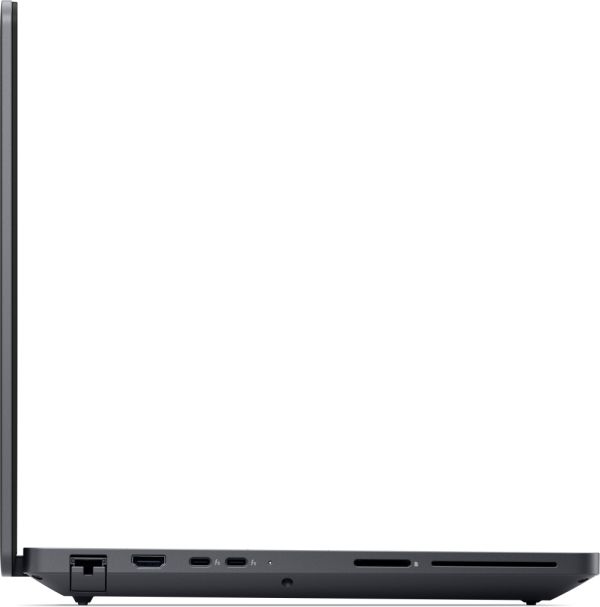 Лаптоп Dell Pro Max 16 Plus MB16250, Intel Ultra 7 265HX (13TOPS NPU, 20 cores, up to 5.30 GHz), 16.0" FHD+(1920x1200) VRR 120Hz, 500nits, 32GB: 2x16GB 6400 MTs DDR5, 1TB SSD, NVIDIA RTX PRO 1000 8GB GDDR7, 8MP HDR + IR Cam, and Mic, Wi-Fi 7, FPR, Backlit