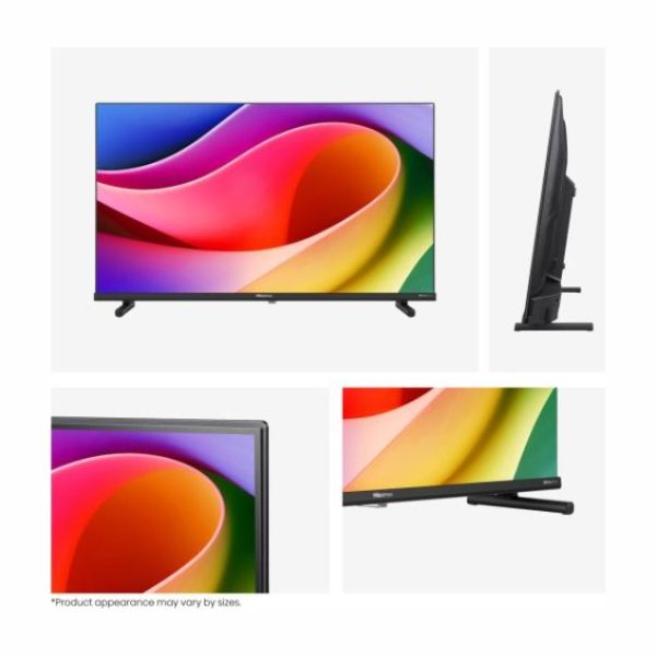 Телевизор Hisense 32" A5Q, Full HD 1920x1080, QLED, Quantum Dot, HDR, HLG, DTS HD, Light Sensor, Dolby Audio, Smart TV, WiFi, WiFi Direct, 2xHDMI, 2xUSB, LAN, CI+, DVB-T2/C/S2, Black