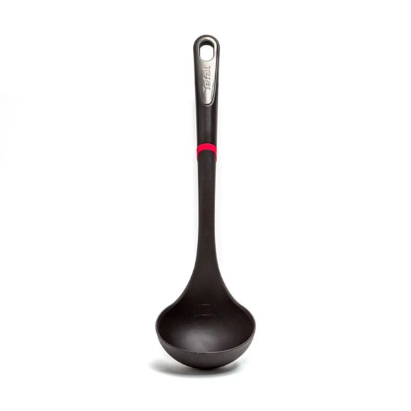 Черпак Tefal K2060114, Ingenio, Ladle, Kitchen tool, Termoplastic, 40.4x10x3.4cm, Up to 220°C, Dishwasher safe, black