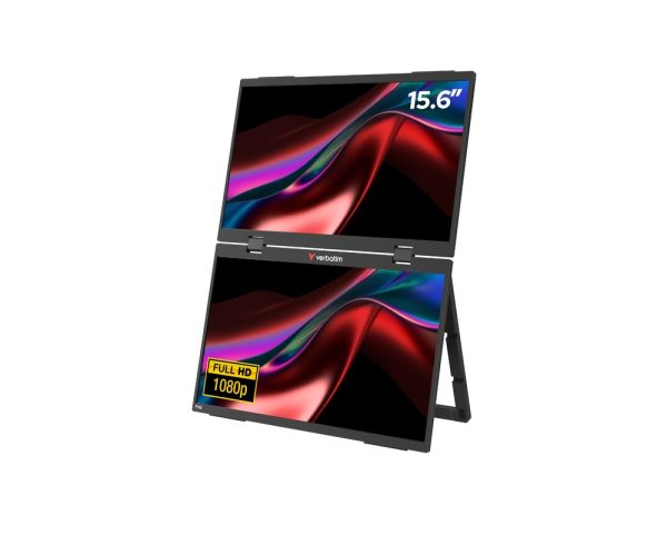 Монитор Verbatim Portable 15.6" Dual Monitor Essentials