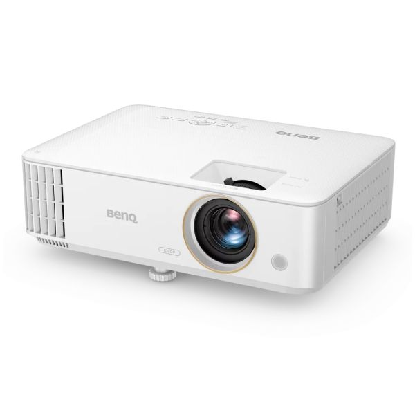Мултимедиен проектор BenQ TH585p, Home Theater Projector, Low Input Lag Gaming Projector, DLP 1080p (1920x1080), 3500 AL, 10000:1, Zoom 1.1x, 95% Rec.709, 6 segment Color Wheel, Game Mode, 16ms, 3D, VGA, HDMI x2, Audio in/out, VGA out, Sp. 10W x1, Lamp 15