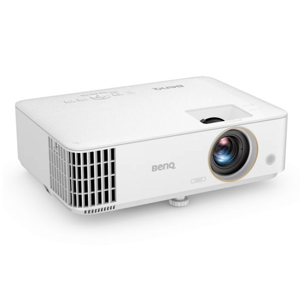 Мултимедиен проектор BenQ TH585p, Home Theater Projector, Low Input Lag Gaming Projector, DLP 1080p (1920x1080), 3500 AL, 10000:1, Zoom 1.1x, 95% Rec.709, 6 segment Color Wheel, Game Mode, 16ms, 3D, VGA, HDMI x2, Audio in/out, VGA out, Sp. 10W x1, Lamp 15