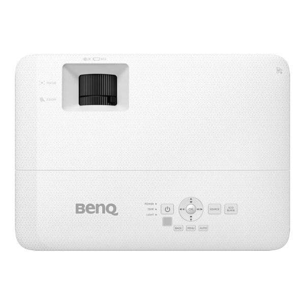 Мултимедиен проектор BenQ TH585p, Home Theater Projector, Low Input Lag Gaming Projector, DLP 1080p (1920x1080), 3500 AL, 10000:1, Zoom 1.1x, 95% Rec.709, 6 segment Color Wheel, Game Mode, 16ms, 3D, VGA, HDMI x2, Audio in/out, VGA out, Sp. 10W x1, Lamp 15