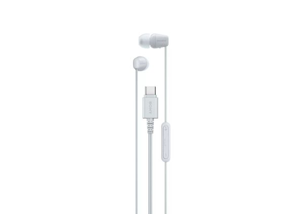 Слушалки Sony Headset IER-EX15C USB-C, White