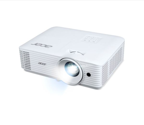 Мултимедиен проектор Acer Projector P1258i, DLP, XGA (1024x768), 4800 ANSI Lumens, 20000:1, 1.3x, 2x HDMI (1.4a), VGA, RCA, Wireless dongle included, Audio in/out (3.5mm), VGA out, DC Out (5V/1A, USB-A), Speaker 10W, Bluelight Shield, 2.8kg, Bag, 3Y, Whit