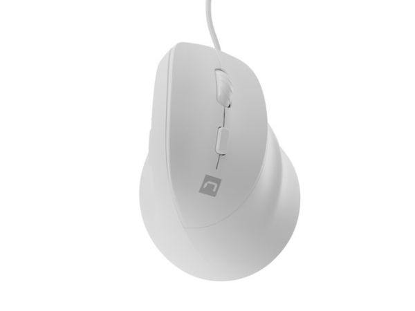 Мишка Natec Vertical Mouse Crake 2 Pro 12800DPI Optical White