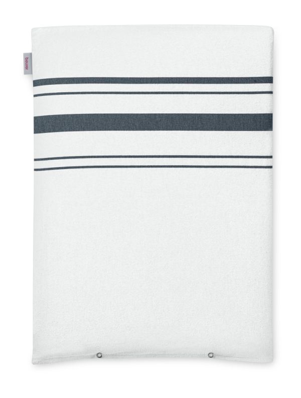 Термоподложка Beurer HK 26 Heat Pad; 3 Illuminated temperature settings; Auto switch-off after 90 min;Cotton cover washable on 40°; BSS;40(L)x30(W) cm; white-grey