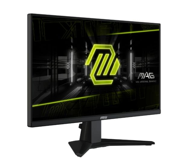 Монитор MSI MAG 255F E20, 24.5", 0.5ms, 200Hz, Rapid IPS, 1920x1080 (FHD), 16:9, AMD FreeSync Premium, 79% DCI-P3, AG, HDR Ready, 300 nits, 1000:1, DCR 100M:1, DP(1.2a), 2xHDMI 2.0b, Tilt, VESA, Black, 3.24kg