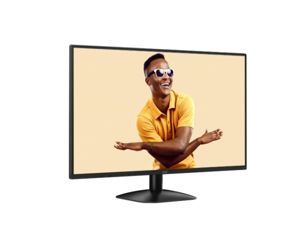 Монитор AOC 27B31H, 27" IPS WLED, 1920x1080@120Hz, 4ms GtG, 1ms MPRT, 300cd m/2, 1500:1, 20M:1 DCR, Adaptive Sync, FlickerFree, Anti Blue Light, Tilt, D-SUB, HDMI
