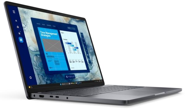 Лаптоп Dell Pro 16 PC16250, Intel Core 5 120U (10 cores, up to 5.0 GHz), 16" FHD+(1920x1200) IPS, 300nits AG, 16 GB: 1 x 16 GB, DDR5, 5200 MT/s, 512 GB SSD, Intel graphics, FHD HDR IR Cam and Mic, Wi-Fi 6E, FPR, Backlit Kb, Ubuntu, Magnetite, 3Y PS