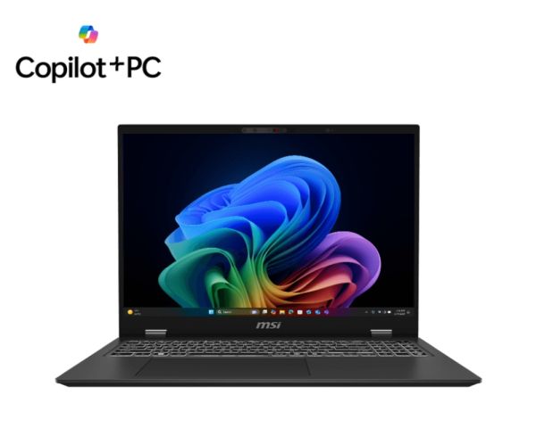 Лаптоп MSI Prestige 16 AI+ Evo B2VMG, Intel Core Ultra 9 288V (8C/8T, Up to 5.1 GHz 12MB), 16" 16:10 UHD+ (3840x2400) OLED, Intel Arc Graphics 140V 2.05 GHz, 120 TOPS, 32GB LPDDR5x-8533, 1TB PCIe Gen4x4 SSD, Intel Killer WiFi 7, BT v5.4 Windows 11 Home, 1