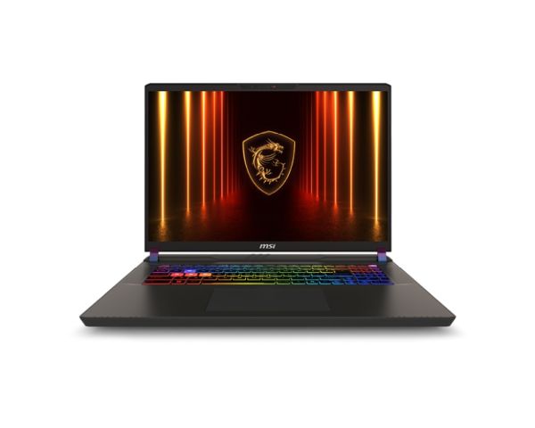 Лаптоп MSI Vector 17 HX AI A2XWJG, NVIDIA GeForce RTX 5090 24GB GDDR7 1824 AI TOPS, Intel Core Ultra 9 275HX (24C/24T up to 5.4 GHz, 36 MB), 17" 16:10 QHD+(2560x1600), 240Hz, 32GB 2x16 Up to DDR5-6400 , 1TB PCIe Gen4x4 SSD, Intel Killer Wi-Fi 7, Windows 1