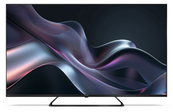 Телевизор Sharp 55HP6265E, 55" QLED Google TV, 4K Ultra HD 3840x2160 Frameless, 1 000 000:1, AQUOS, DVB-T/T2/C/S/S2, Active Motion 1000, HDR10, Dolby Atmos, Dolby Vision, Google Assistant, Google Cast, HDMI 2.1 with eARC, 3.5mm Headphone jack / line-out, 