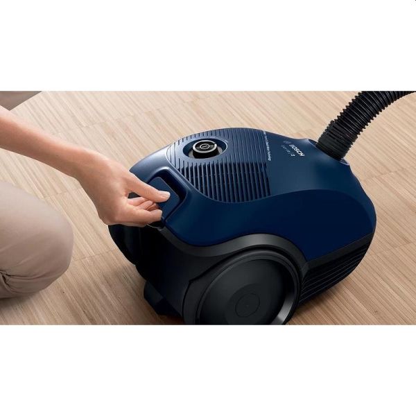 Прахосмукачка Bosch BGBS2BU1T, Vacuum cleaner with bag 3.5 l, Series 2, 850W, 80 dB(A), blue