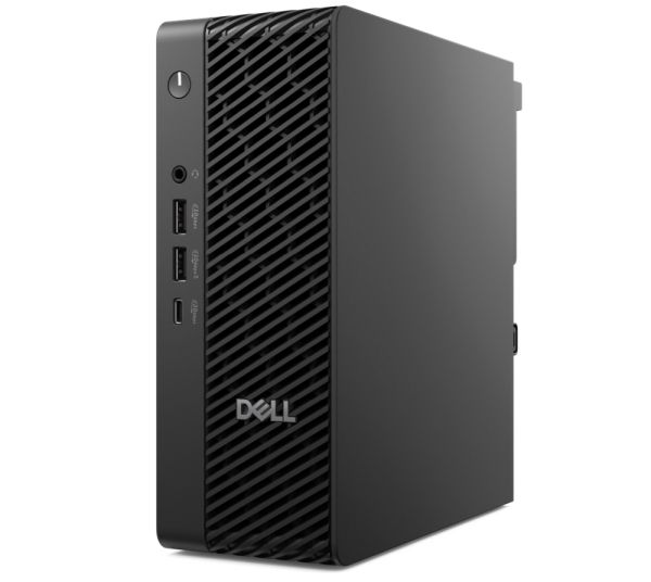 Работна станция Dell Pro Max Micro FCM2250, Intel Core Ultra 7 265 (30 MB cache, 20 cores,  1.8 GHz to 5.3GHz), 16GB: 1 x 16 GB, DDR5, 5600 MT/s, 512GB SSD PCIe M.2, NVIDIA RTX A400, 4GB GDDR6, Wi-Fi 6/7 BE200, Bulgarian Keyboard&Mouse, 280W, Win 11Pro, 3