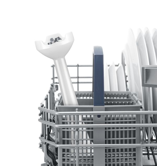 Пасатор Bosch MSM14100, Blender, CleverMixx, 400 W, Included transparent jug, White, deep red