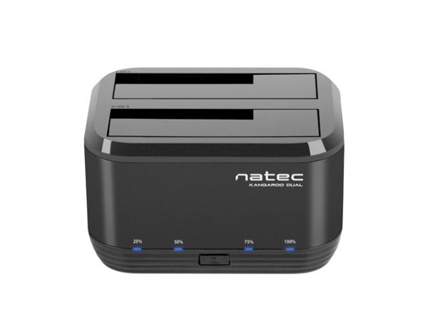 Докинг станция Natec HDD Docking Station Kangaroo Dual SATA USB 3.0