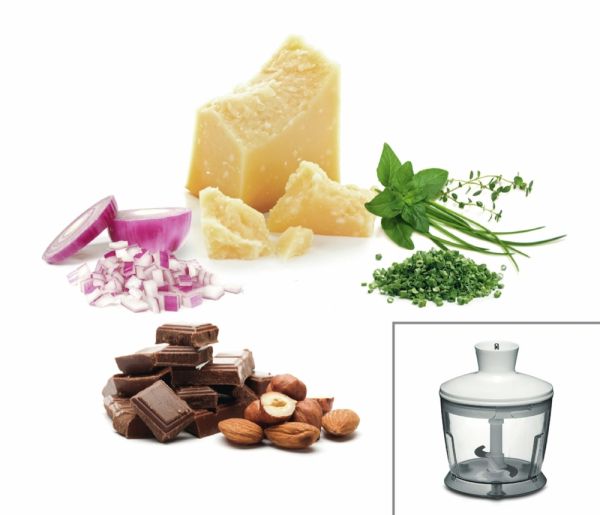 Пасатор Bosch MSM14200, Blender, CleverMixx, 400 W, Included transparent jug & chopper, White, deep red