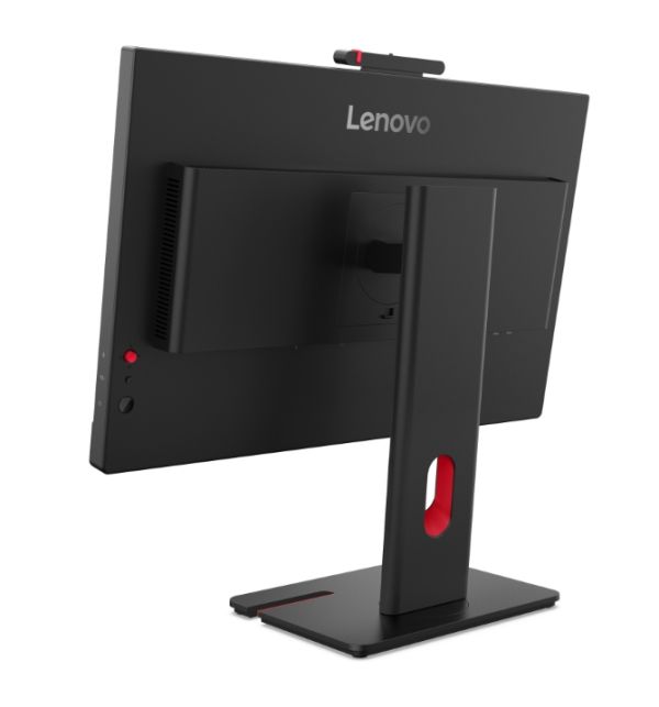 Монитор Lenovo ThinkVision T27QD-4v 27", IPS, WLED, 2560x1440, 16:9, 4ms, 48Hz - 120Hz, 350 cd/m2, 1500:1, webcam (5MP, IR+RGB), Microphone, Speakers 5Wx2, HDMI, DP, USB hub, RJ45, Tilt, Swivel, Pivot, Height Adjust Stand