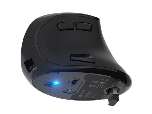 Мишка Natec Euphonie Pro Wireless Vertical Mouse BT 5.0 4000DPI, Silent, Programmable