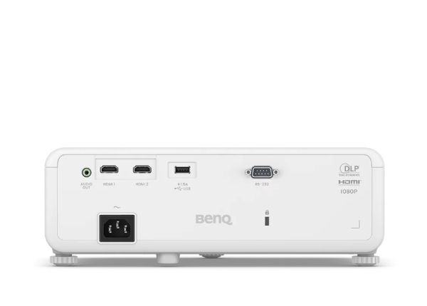 Мултимедиен проектор BenQ LH550 DLP, FHD 1080P, 2600 ANSI lumens 1.1X, HDMIx2, USB-A, SmartEco; T/R: 1.49-1.64, Contrast Ratio (FOFO) 15,000:1, Display Color 30-bit (1.07 billion colors) Light Source LED, Audio out x1, 10W speaker, Light Source Life ECO 3