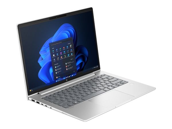 Лаптоп HP ProBook 4 G1iR 14" Pike Silver, Core 5 120U(up to 5Ghz/12MB/10C), 14" WUXGA AG 300nits, 16GB 5600Mhz 1DIMM, 512MB PCIe SSD, WiFi 6E + BT 5.3, FPR, Backlit Kbd, 3C Batt, Win 11 Pro, 3Y Offsite
