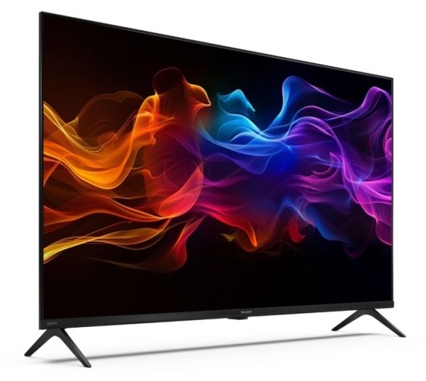 Телевизор Sharp 43HP5265E, 43" QLED Google TV, 4K Ultra HD 3840x2160 Frameless, 1 000 000:1, AQUOS, DVB-T/T2/C/S/S2, Active Motion 1000, HDR10, Dolby Atmos, Dolby Vision, Google Assistant, Google Cast, HDMI 2.1 with eARC, 3.5mm Headphone jack / line-out, 