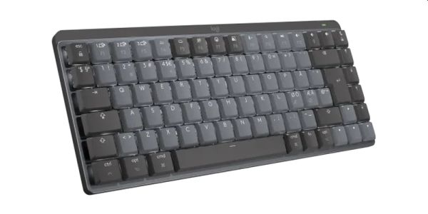 Клавиатура Logitech MX Mechanical Mini for Mac Minimalist Wireless Illuminated Keyboard - SPACE GREY - US INT'L - EMEA