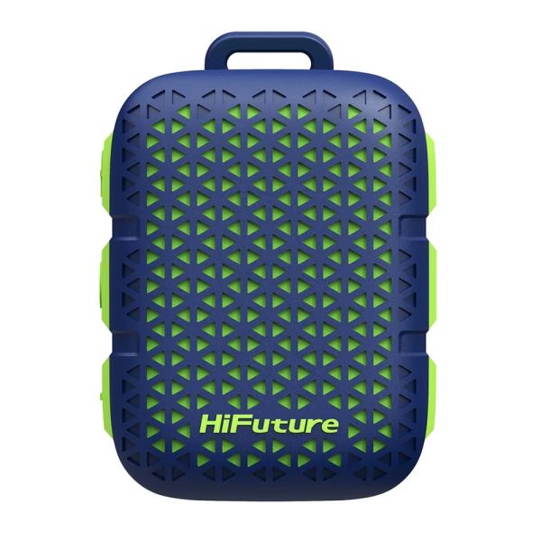 Тонколони HiFuture Pocket S Blue,  Bluetooth 5.4, IPX7 Waterproof, 5W Output, Pair to Play (TWS Mode), Up to 8 Hours Playtime, Support Clip for Wear, Support Magnetic