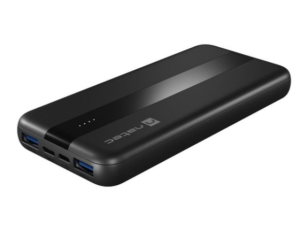 Зарядно устройство Natec Powerbank Trevi Slim Q V2 10000MAh 2X USB-A 18W + 1X USB-C 20W + USB-C - USB0-C CABLE