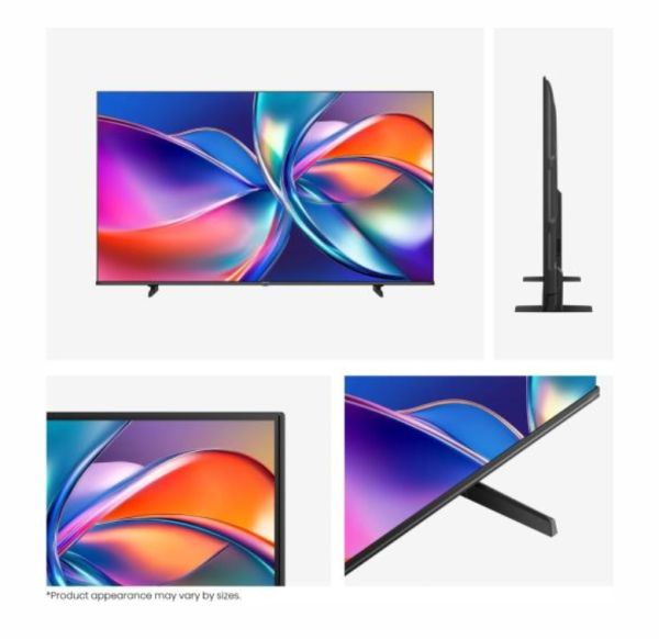 Телевизор Hisense 65" E7Q, 4K Ultra HD 3840x2160, QLED, Quantum Dot, HDR 10+, HLG, Dolby Vision, DTS Virtual X, Smart TV,Light Sensor,WiFi Direct, BT, Anyview Cast, 3xHDMI, 2xUSB, LAN, CI+, DVB-T2/C/S2, Black