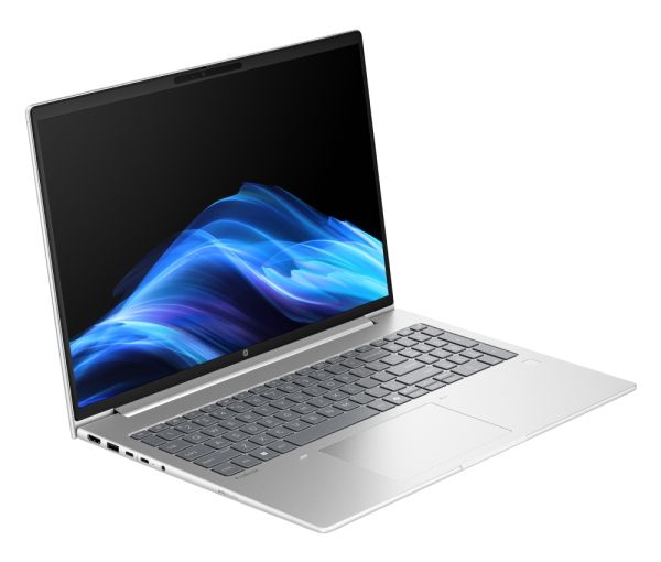 Лаптоп HP ProBook 4 G1iR 16" Pike Silver, Core 5 120U(up to 5Ghz/12MB/10C), 16" WUXGA AG 300nits, 16GB 5600Mhz 1DIMM, 512MB PCIe SSD, WiFi 6E + BT 5.3, FPR, Backlit Kbd, 3C Batt, Win 11 Pro, 3Y Offsite