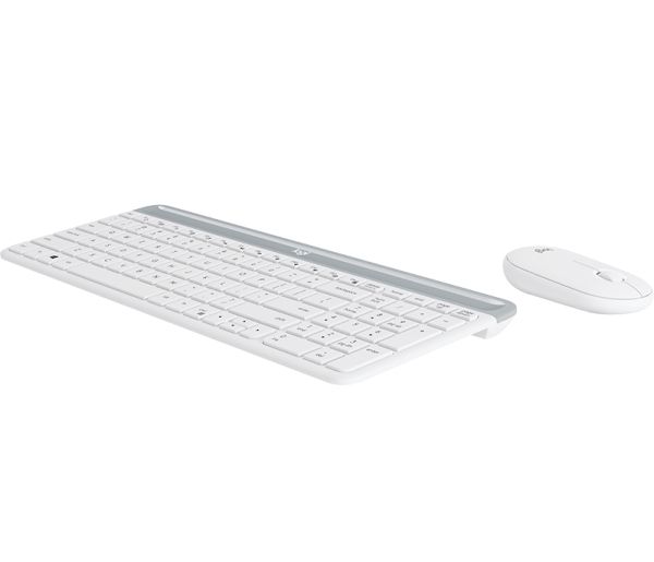 Комплект Logitech Slim Wireless Keyboard and Mouse Combo MK470 - OFFWHITE