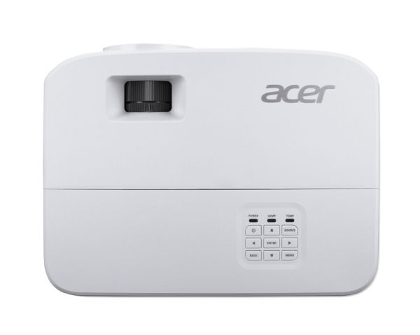 Мултимедиен проектор Acer Projector X1526, DLP, 1080p (1920x1080), 4000 ANSI Lm, 13 000:1, 3D ready, 2xHDMI, USB (Type A)x 1, RCA, RS232, PC Audio (3.5mm mini jack) x 1, DC Out (5V/1A), Lamp life up to 20 000h, Auto keystone, Speaker 1x3W, 2.4kg, White