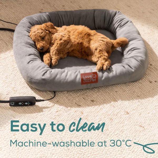 Отопляемо легло Beurer PP 250 Kira Heated bed;Proven safety;Integrated bite protection on the power cable&protected heating element; Machine-washable cover and waterproof heating element