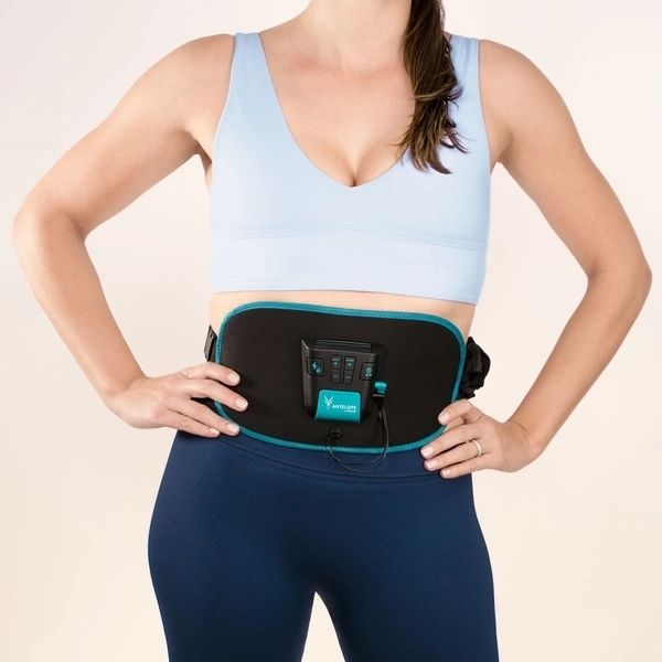 Масажор Beurer Antelope Corefit II,  2 in 1 EMS belt for core abdominal muscles and lower back muscles; Electrodes: 2x stomach, 2x back; 9 training programs; adjustable intensity /0-40/; abdominal circumferences of 75-130 cm
