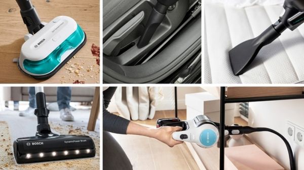 Прахосмукачка Bosch BCS71HYG2, Cordless Handstick Vacuum Cleaner, Unlimited 7, ProHygienic Aqua, 2in1 for wet & dry cleaning, White