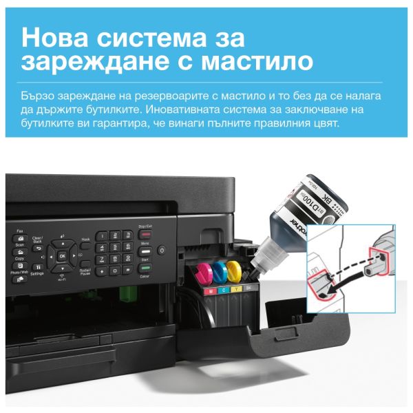 Мастилоструйно многофункционално устройство Brother MFC-T930DWYJ1 Inkbenefit Plus Multifunctional
