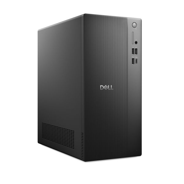 Настолен компютър Dell Tower ECT1250, Intel Core Ultra 7-265 (20 Cores, 30MB Total Cache, 2.4GHz), 16GB, 1x16GB, DDR5, 5600MT/s, 1TB M.2 PCIe NVMe SSD, Intel UHD Graphics, Wi-Fi 6, Bulgarian Keyboard&Mouse, 180W, Ubuntu, 3Y PS