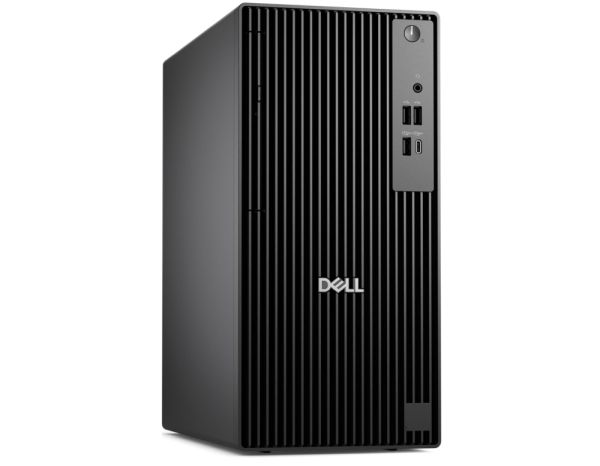 Настолен компютър Dell Pro Tower QCT1255, AMD Ryzen 5 PRO 8600G (16 TOPS NPU, 6 cores, up to 5.0GHz, 16 GB: 2 x 8 GB, DDR5, up to 4800 MT/s, 512GB SSD, Integrated Graphics, 8x DVD+/-RW, Bulgarian Keyboard&Mouse, 180W, Win 11 Pro, 3Y PS