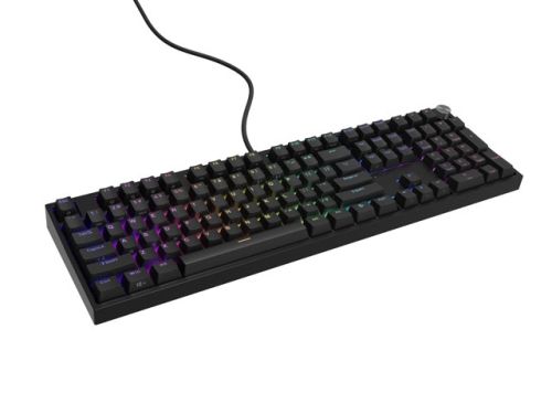 Клавиатура Genesis Mechanical Gaming Keyboard Thor 404 Black RGB Backlight Outemu Peach Silent, US Layout